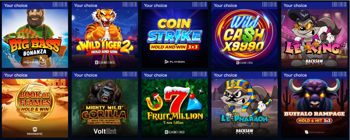 Slots Justbit Casino