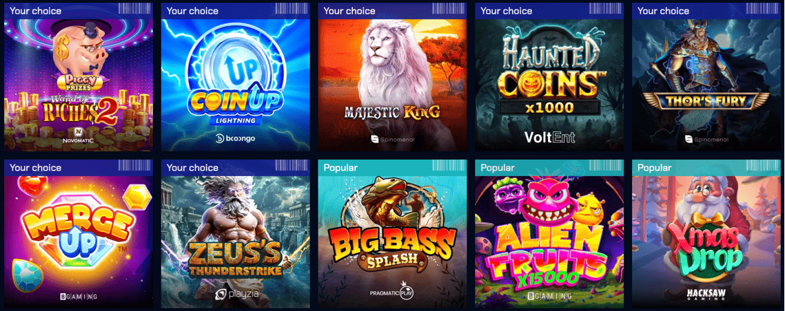 Slots Justbit Casino
